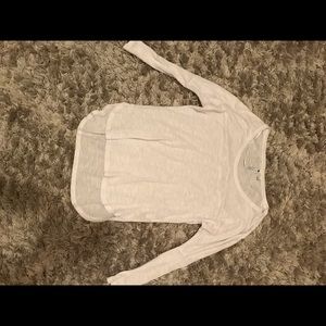 XS long sleeve white shirt